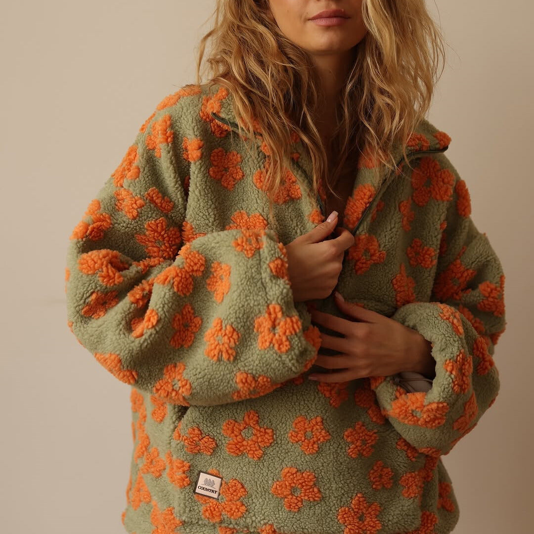 Clara™ | Sudadera de Forro Polar Boho de MaisonNord