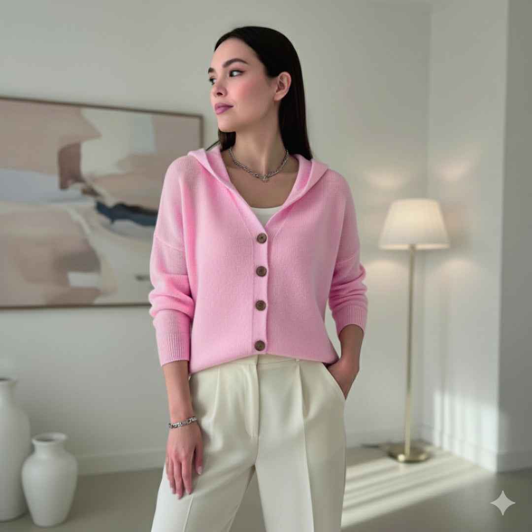 Camila™ | Suéter de Punto con Capucha