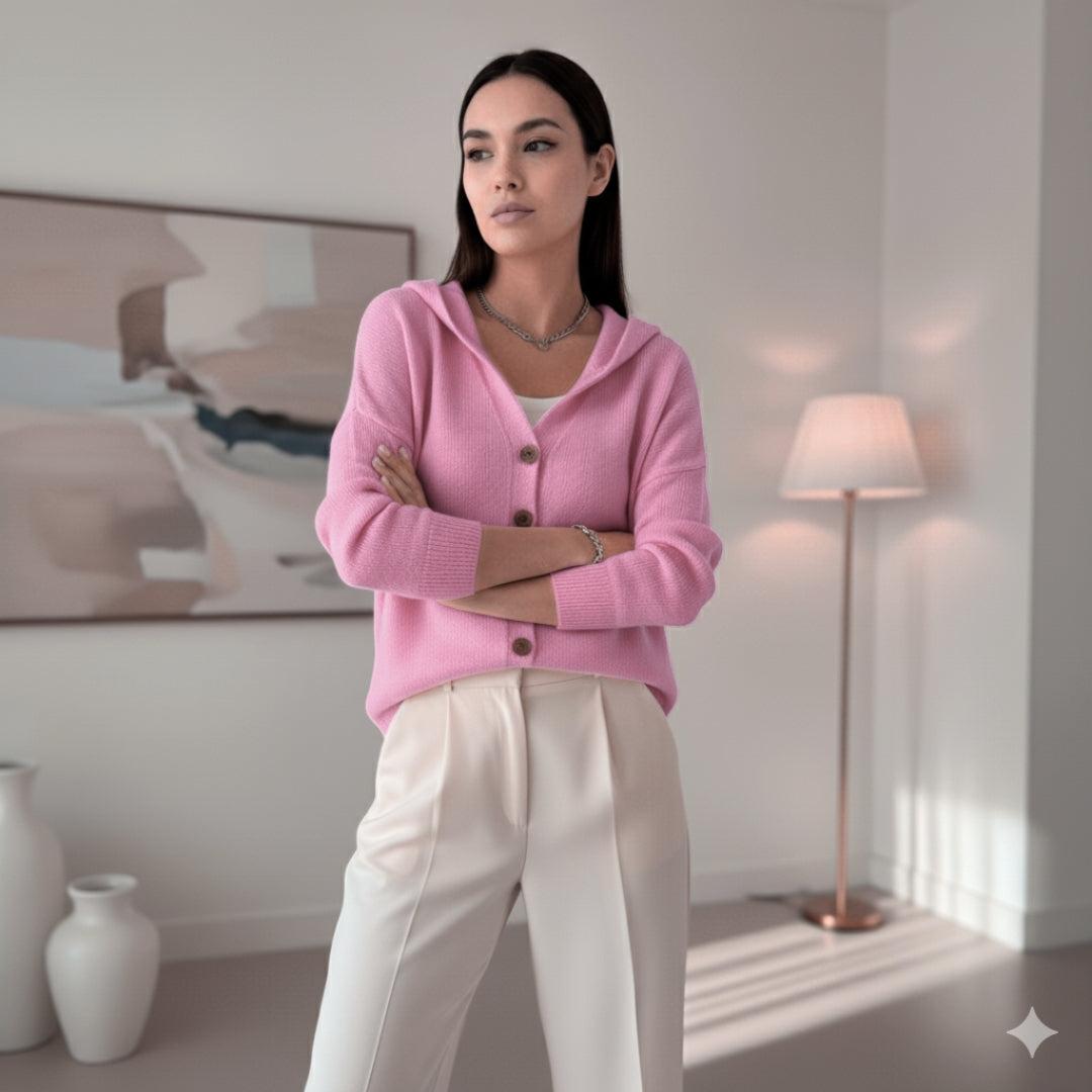 Camila™ | Suéter de Punto con Capucha
