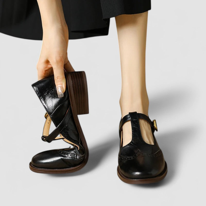 Carmen™ | Zapato de Cuero Atemporal con Comodidad Moderna