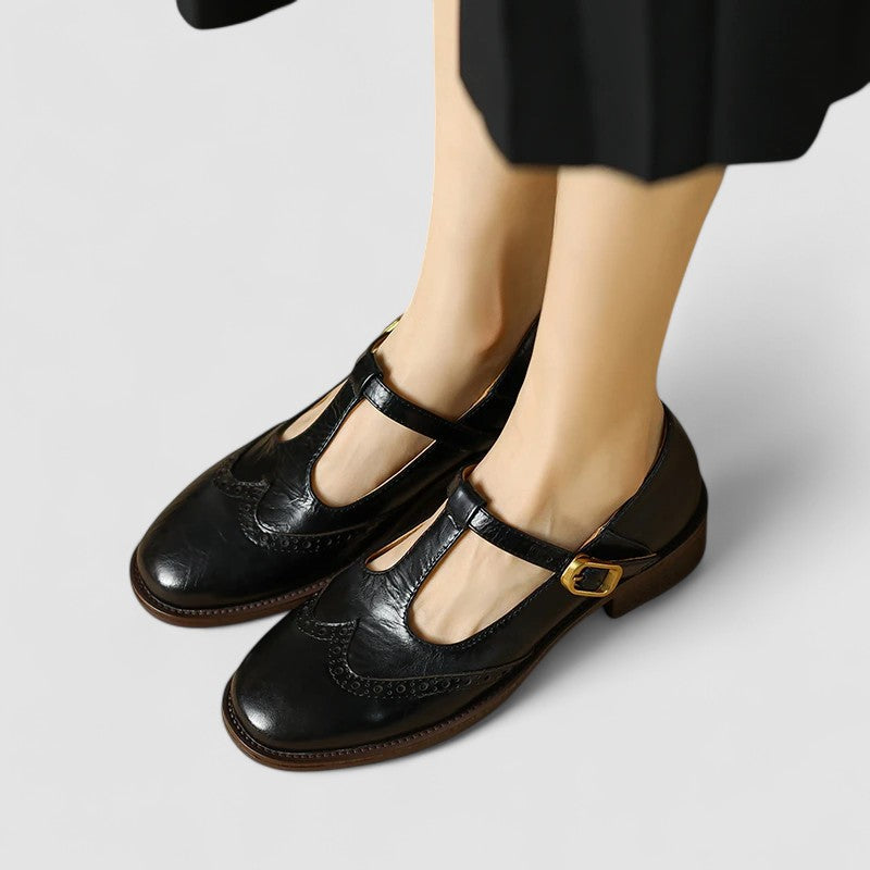 Carmen™ | Zapato de Cuero Atemporal con Comodidad Moderna