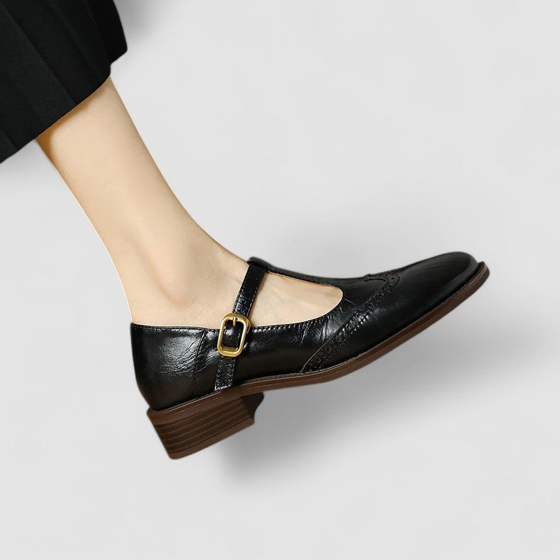 Carmen™ | Zapato de Cuero Atemporal con Comodidad Moderna