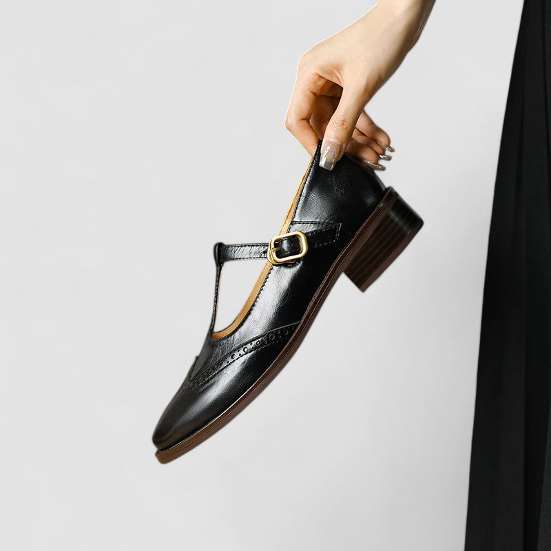 Carmen™ | Zapato de Cuero Atemporal con Comodidad Moderna