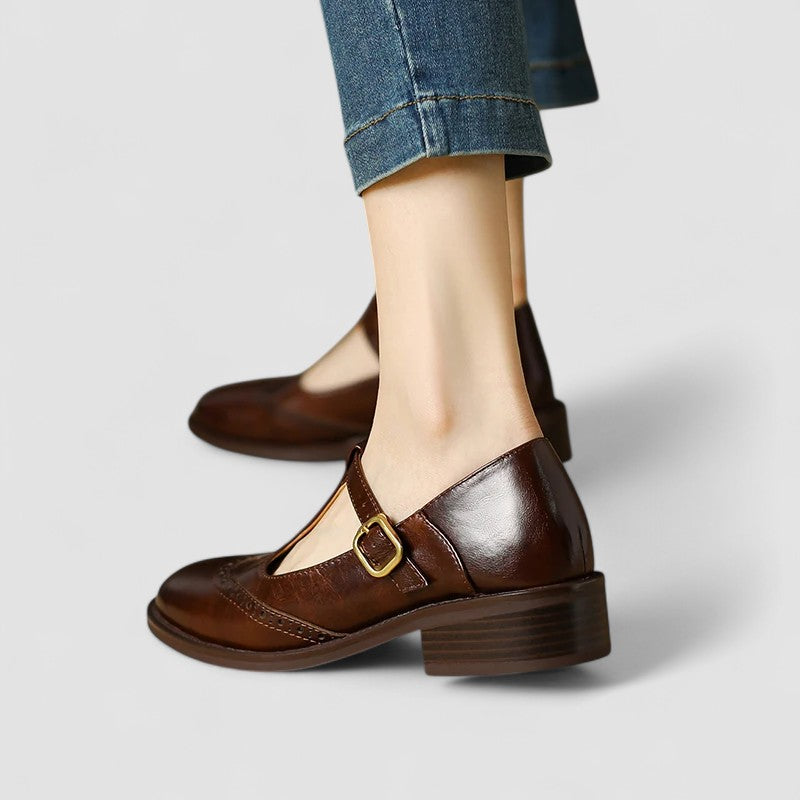 Carmen™ | Zapato de Cuero Atemporal con Comodidad Moderna
