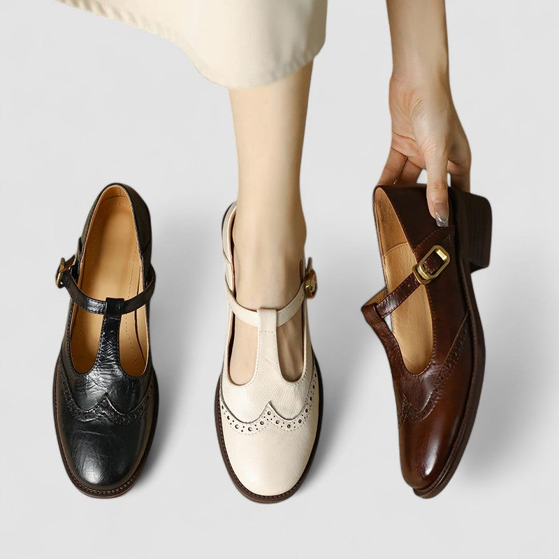 Carmen™ | Zapato de Cuero Atemporal con Comodidad Moderna