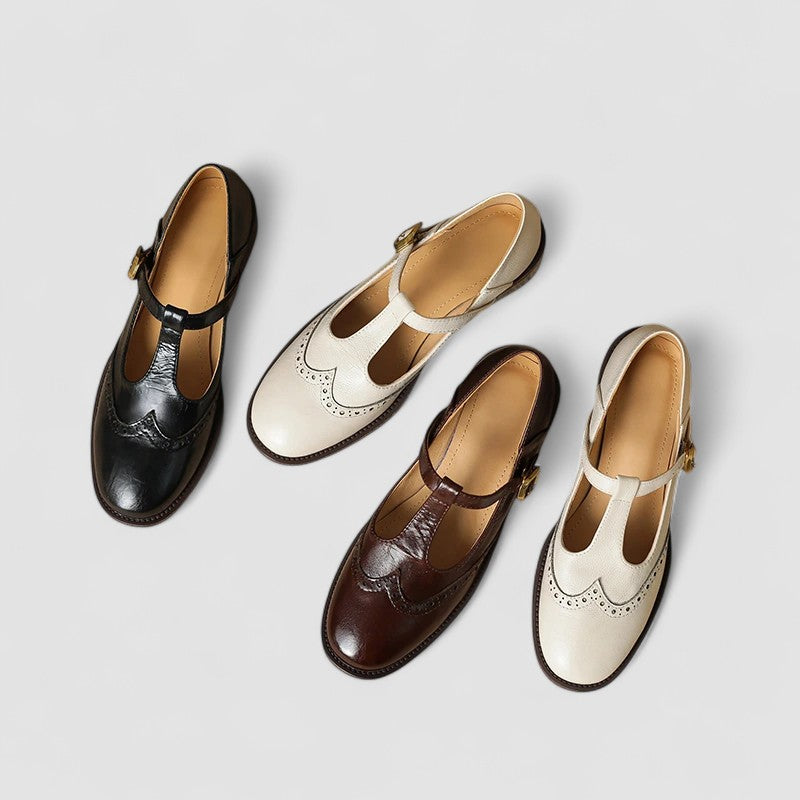 Carmen™ | Zapato de Cuero Atemporal con Comodidad Moderna